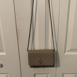 Tory Burch Gray Crossbody Bag
